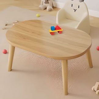 "Rainproof Lumber White/Unfinished Color Kids Computer Desk"